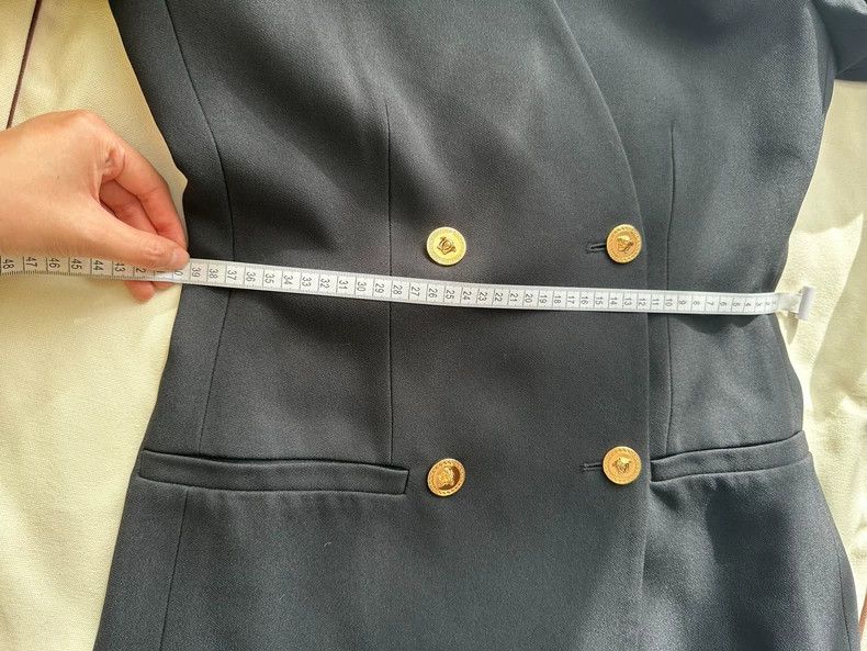 Versace Versace Neckline design blazer Size M / US 6-8 / IT 42-44 - 6 Thumbnail
