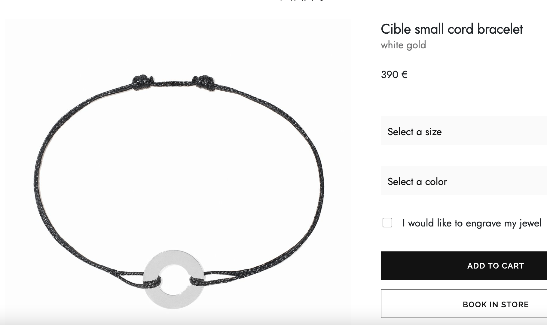 Other Dinh Van - Set of 2 Satin Cord Bracelets - New Size ONE SIZE - 8 Thumbnail