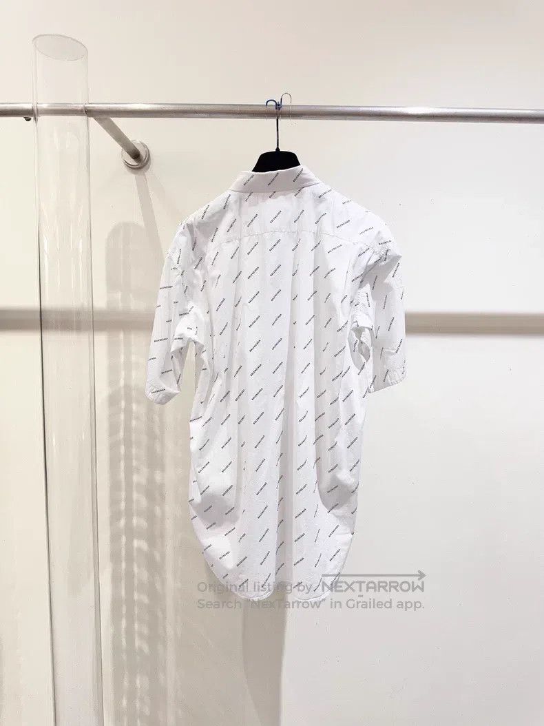 Balenciaga Balenciaga size 37 Logo shirt Size US L / EU 52-54 / 3 - 2 Thumbnail