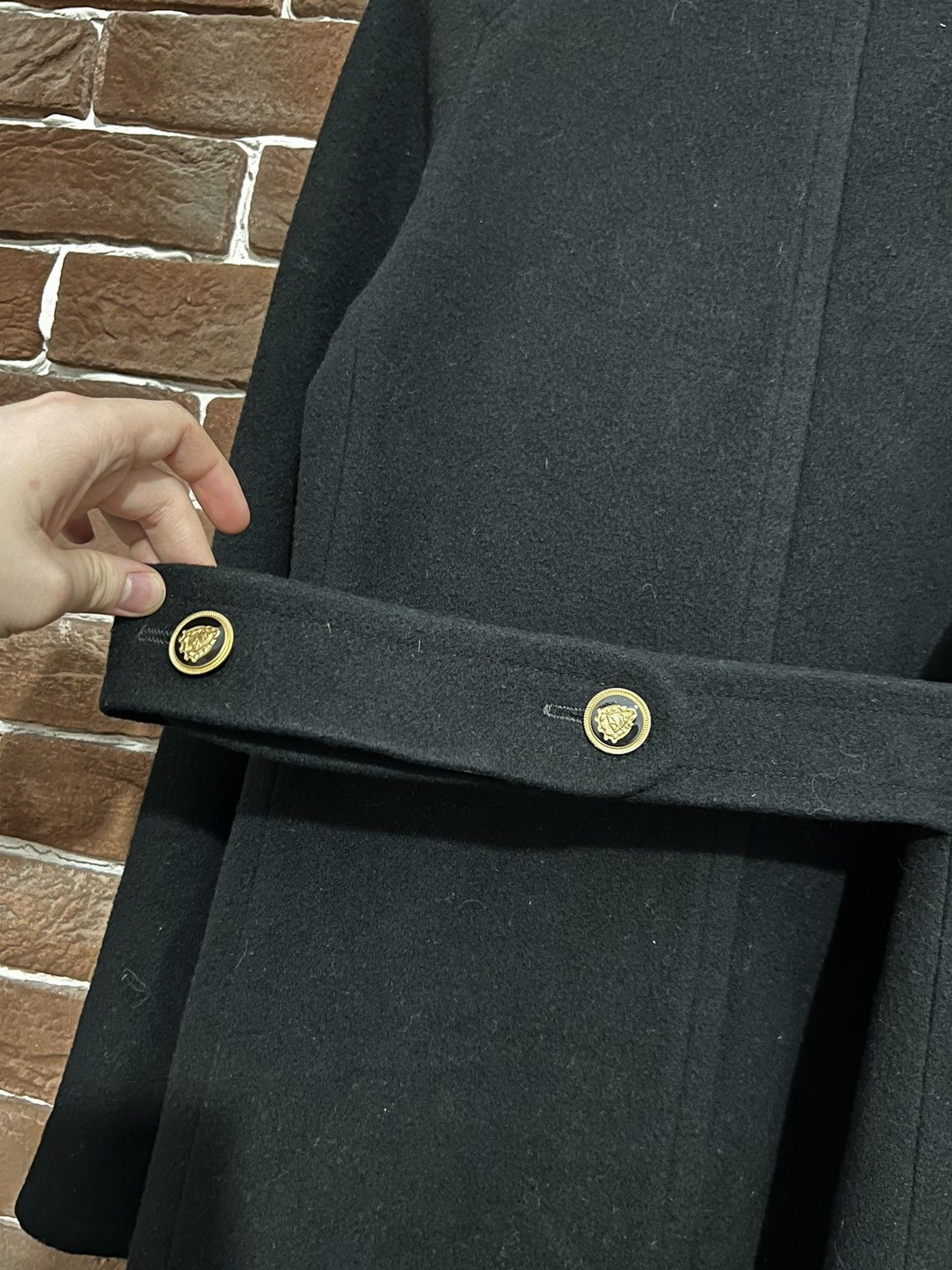 Kiko Kostadinov Vintage 90s MACKINTOSH Wool Double - Breasted Coat Jacket Size L / US 10 / IT 46 - 8 Thumbnail