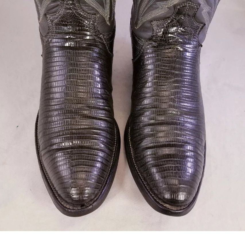 Justin teju lizard vintage 8327 Size US 8 / EU 41 - 4 Thumbnail