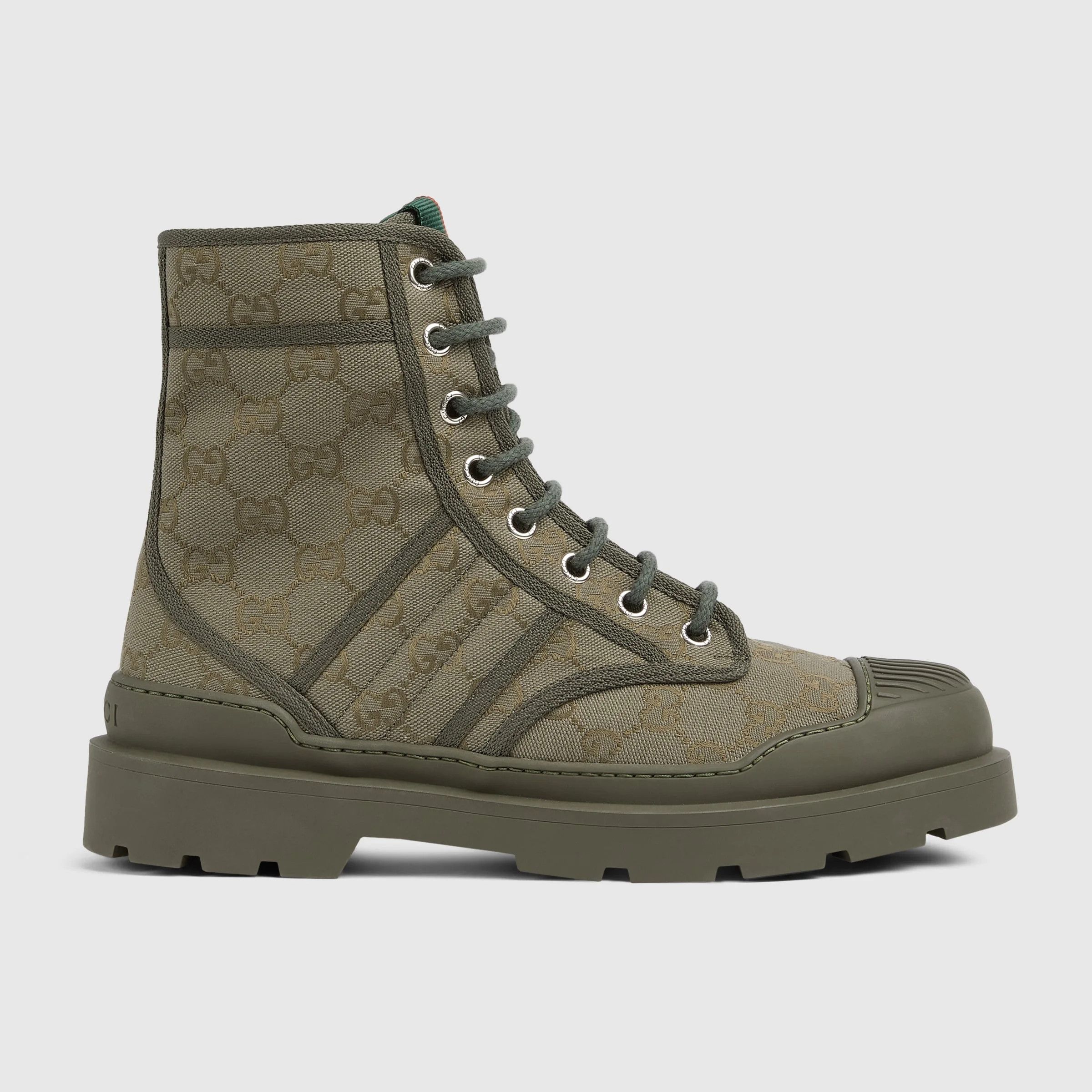 Gucci men's lug-sole boot khaki Size US 13 / EU 46 - 1 Thumbnail