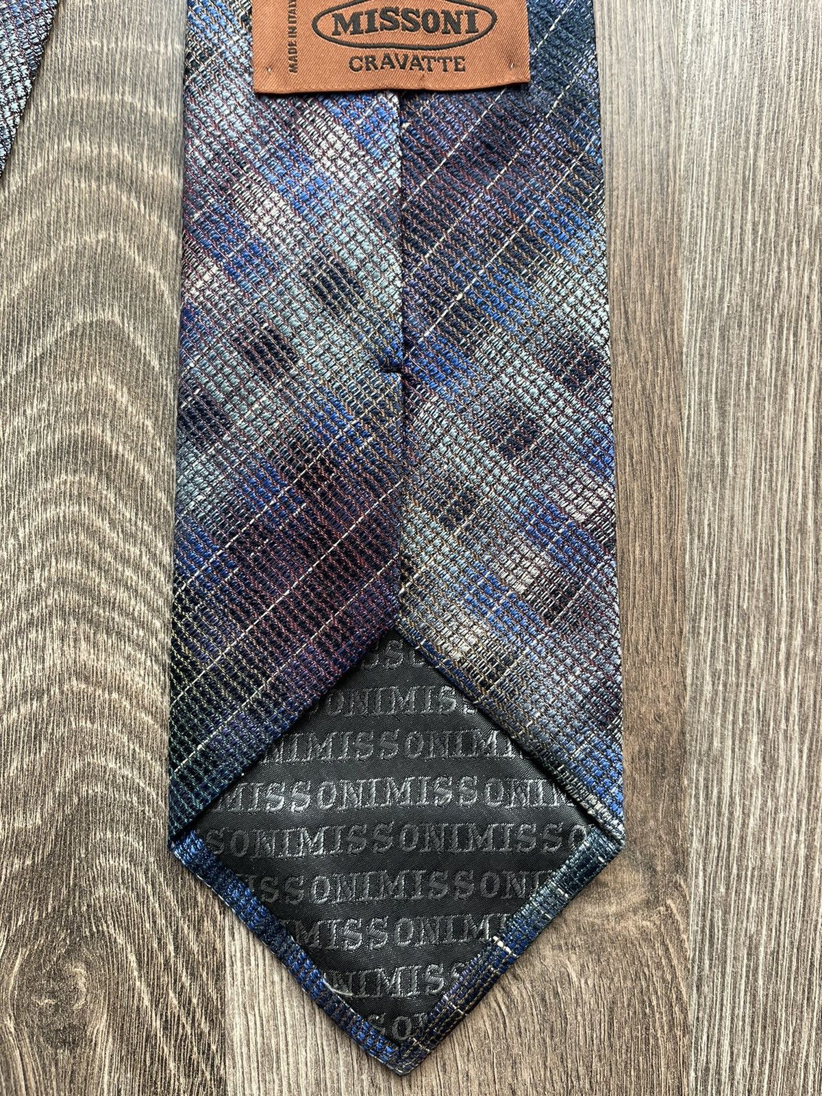 Missoni × Vintage Vintage Missoni Silk Tie Size ONE SIZE - 3 Thumbnail