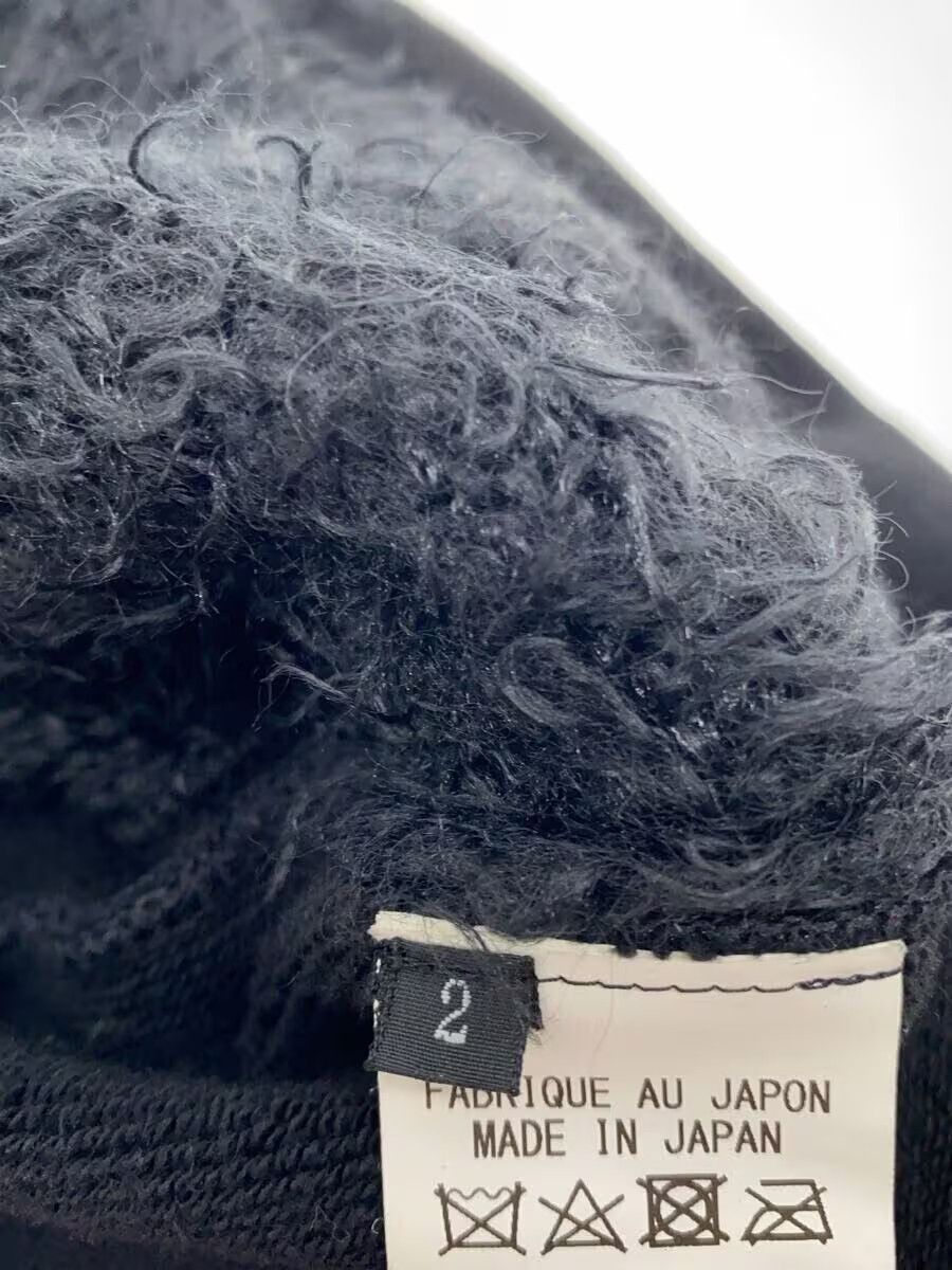 Y's × Yohji Yamamoto Wide Cropped Hybrid Fluffy Knit Sweatshirt Size M / US 6-8 / IT 42-44 - 5 Thumbnail