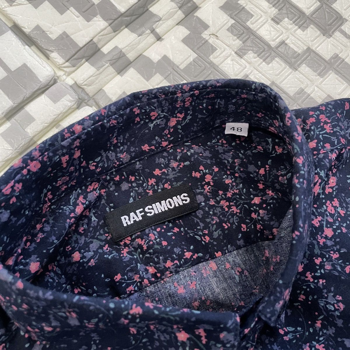 Raf Simons 🔥AW12 RAF SIMONS Floral Ls Shirt Size US M / EU 48-50 / 2 - 5 Thumbnail
