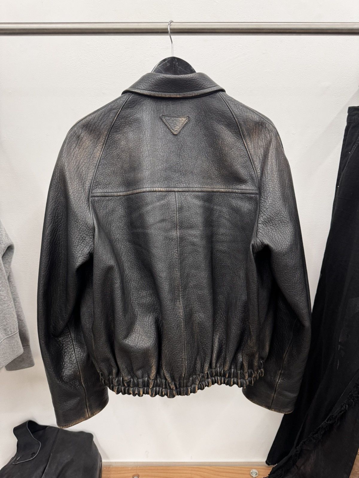 Prada Prada Nappa Leather Jacket 52/L Size US L / EU 52-54 / 3 - 2 Thumbnail