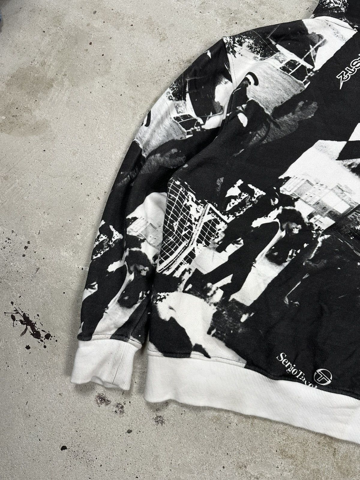 A$AP Nast × Sergio Tacchini Sergio Tacchini x A$AP Nast Nst2 All Over Print Hoodie Size US M / EU 48-50 / 2 - 13 Thumbnail
