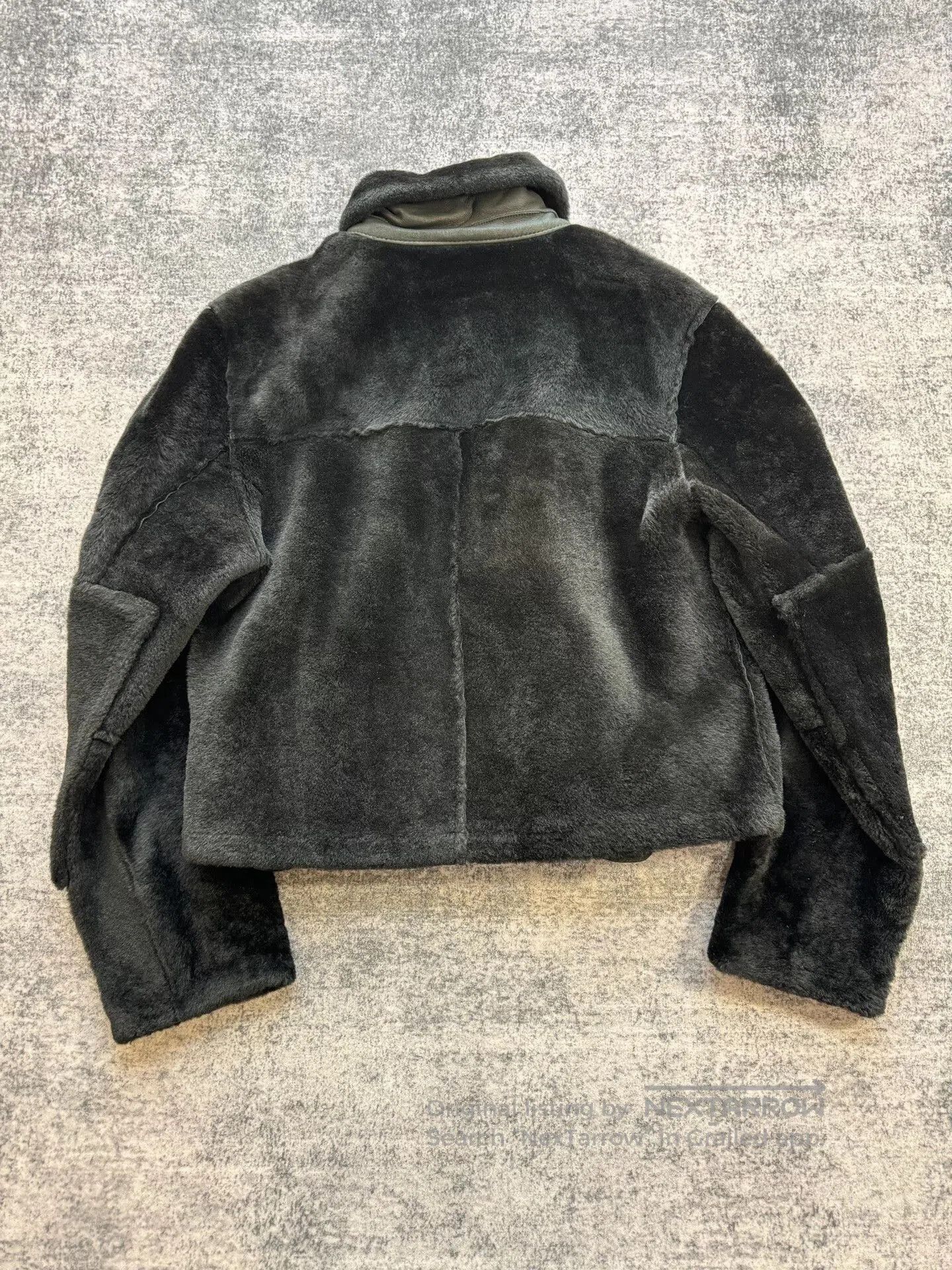 Cerruti 1881 cerruti shearling effect zip-up jacket. Size US XL / EU 56 / 4 - 2 Thumbnail