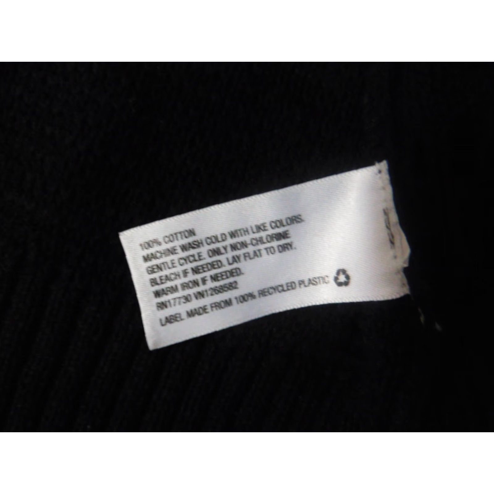 Mossimo Mossimo Womens Sweater Cardigan XS Black Open Chest Mock Neck Short Sleeve Zip Button Knit Polyester Cable Knit Regular Size Type Regular Womens Size XS / US 0-2 / IT 36-38 - 6 Thumbnail