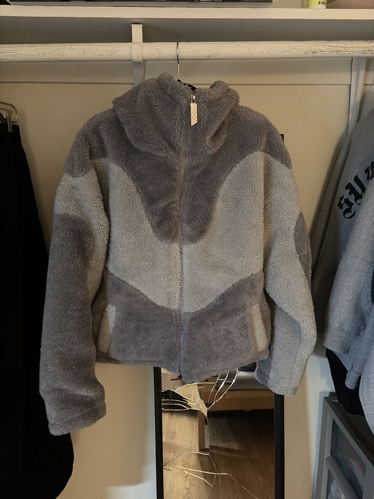 Trendt Vision Grey Fleece Jacket Size US S / EU 44-46 / 1 - 1 Thumbnail