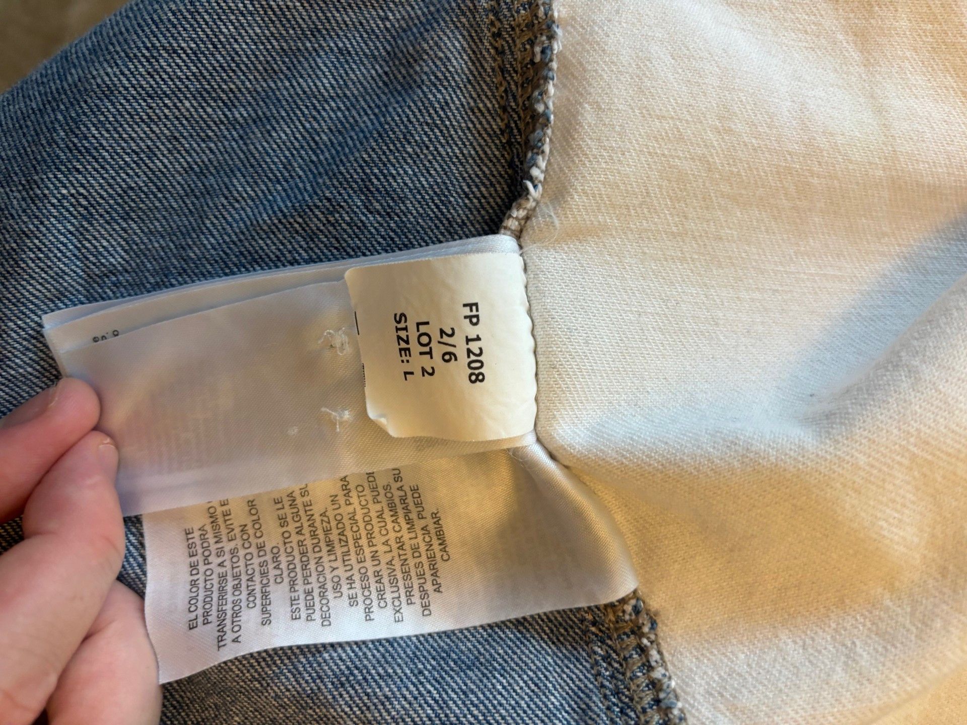 Aries × Tommy Hilfiger Tommy x Aries Graphic Denim Jacket Size US L / EU 52-54 / 3 - 5 Thumbnail
