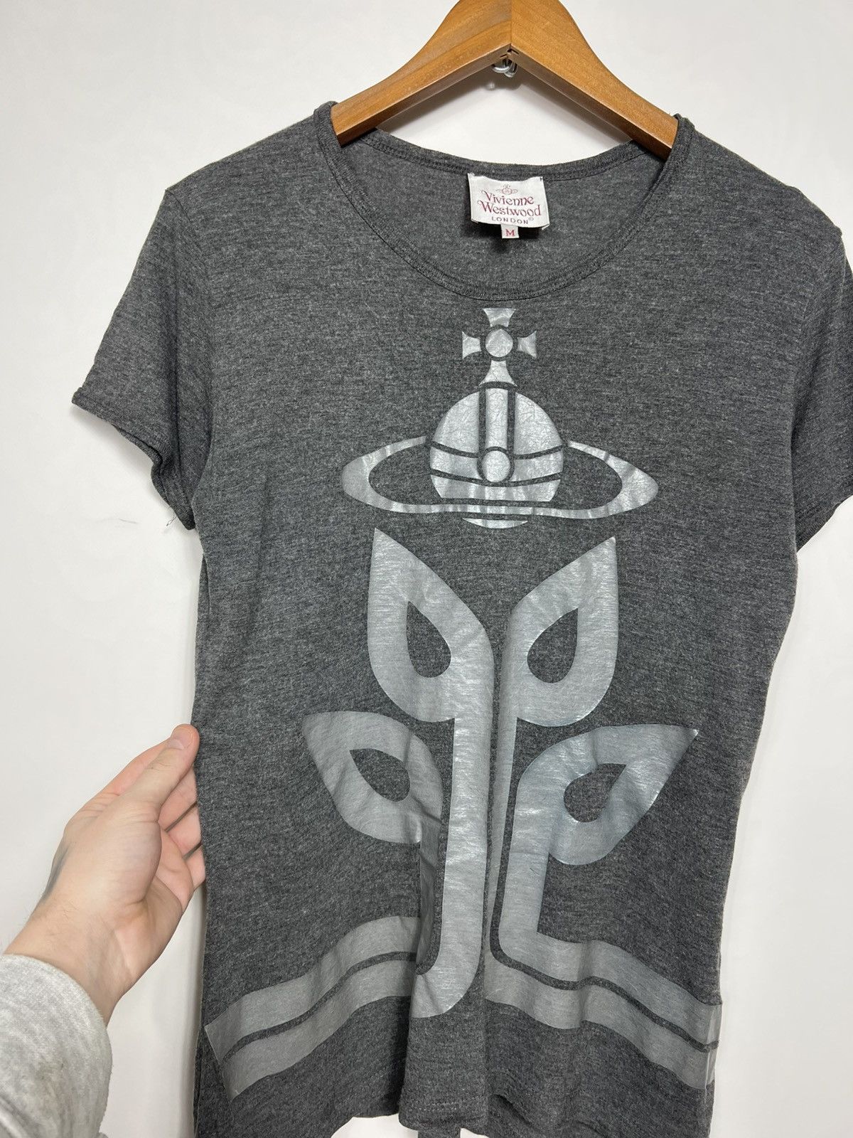 Vivienne Westwood Vintage Vivienne Westwood T-shirt Tee With Big Logo Size M / US 6-8 / IT 42-44 - 3 Thumbnail