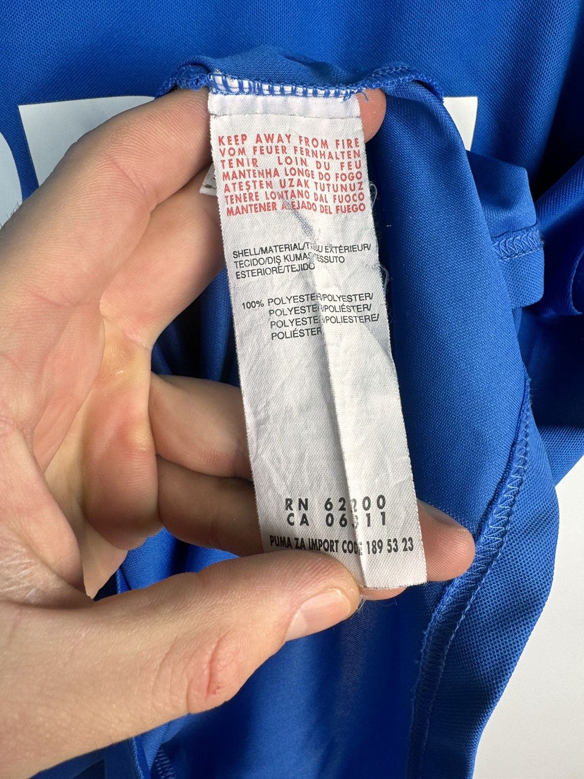 Puma 2014-15 Rangers Puma Home Shirt L Authentic rare shirt Size US L / EU 52-54 / 3 - 4 Thumbnail