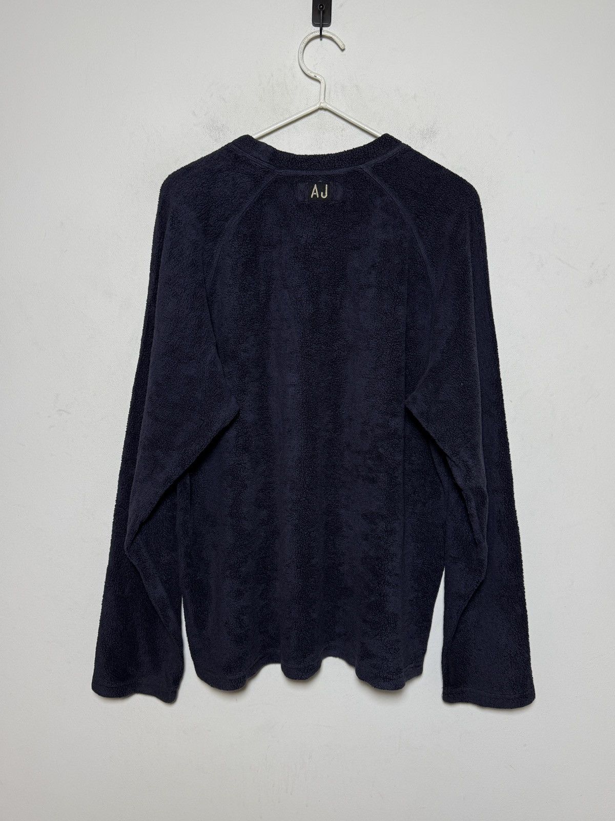 Giorgio Armani Armani Jeans navy fleece crewneck Size US XL / EU 56 / 4 - 7 Thumbnail