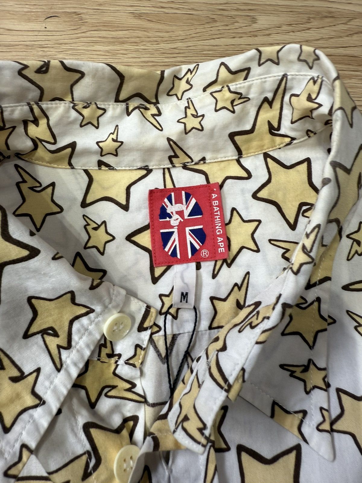 Bape BAPE A BATHING APE STAR SHIRT BUTTON UP Size US M / EU 48-50 / 2 - 6 Thumbnail
