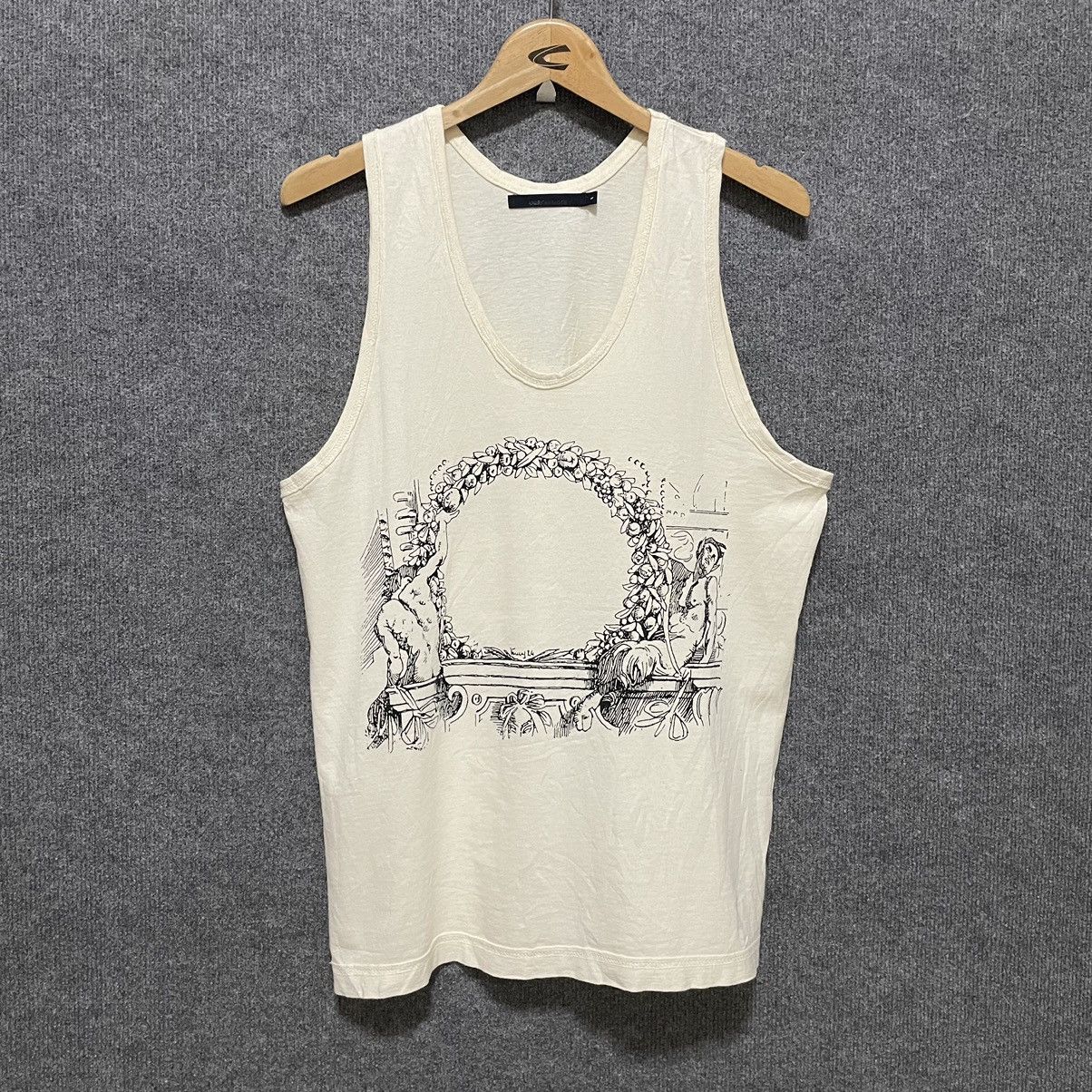 American Rag × Vintage American Rag Cie Art Sculpture Graphic Tank Top Size US M / EU 48-50 / 2 - 1 Thumbnail