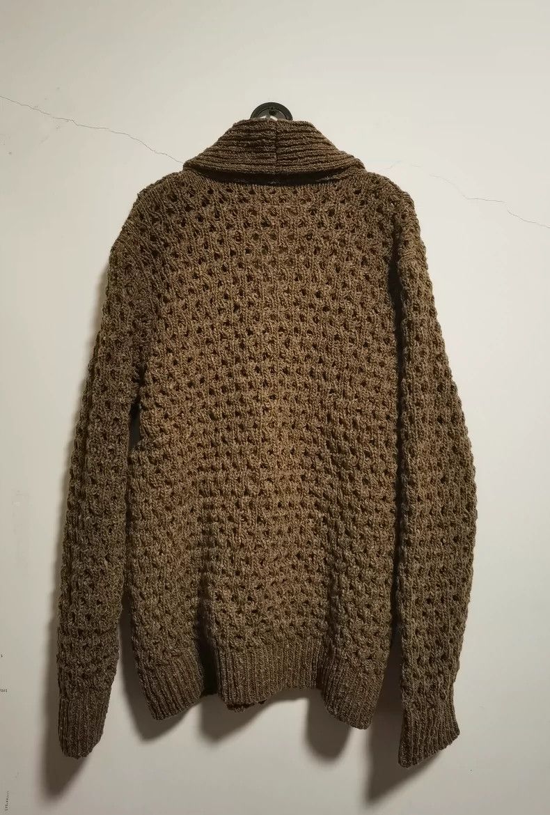Number (N)ine Number (N)ine 04aw wool knitted cardigan sweater hollow cat Size US XL / EU 56 / 4 - 2 Thumbnail