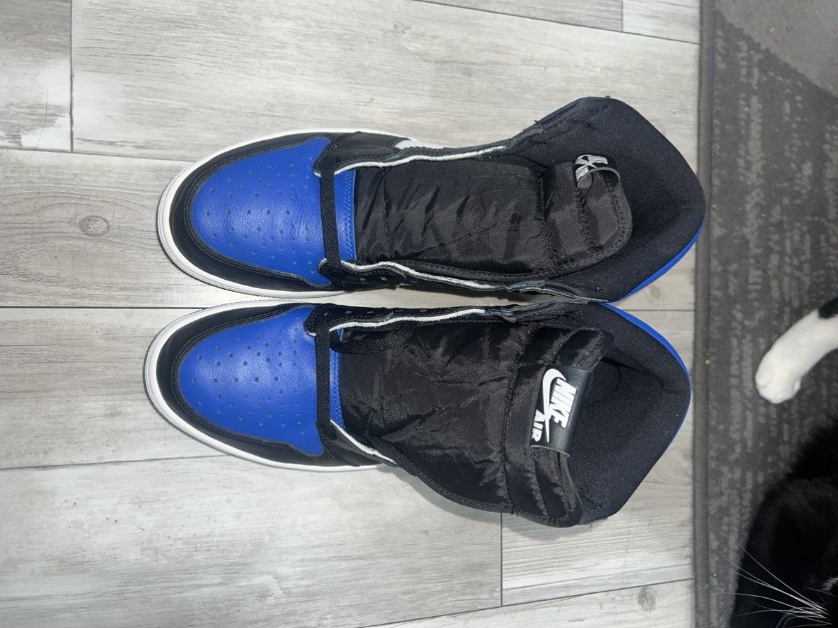 Nike Jordan 1 Retro High (Royal toe) Size US 13 / EU 46 - 6 Thumbnail