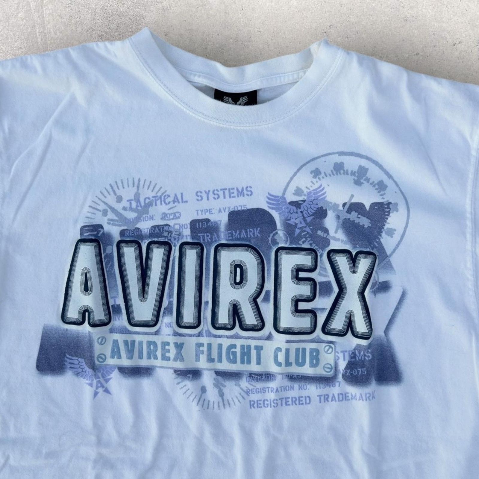 Avirex Y2K Avirex Flight Club Tee Size US L / EU 52-54 / 3 - 1 Thumbnail