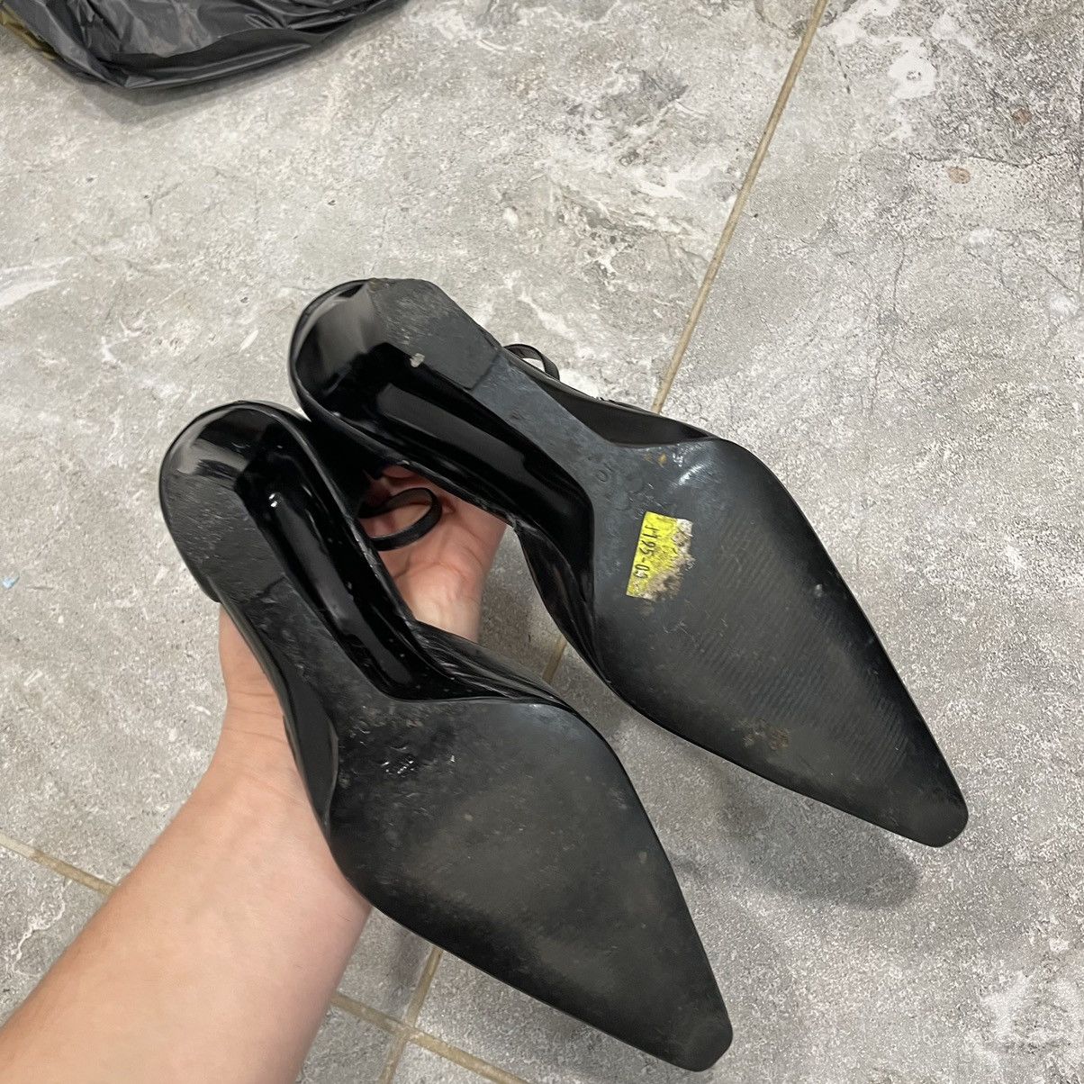 Japanese Brand × Vintage 40 cyber black Vintage vampire Spikes High Heels goth rock Size US 10 / IT 40 - 9 Thumbnail