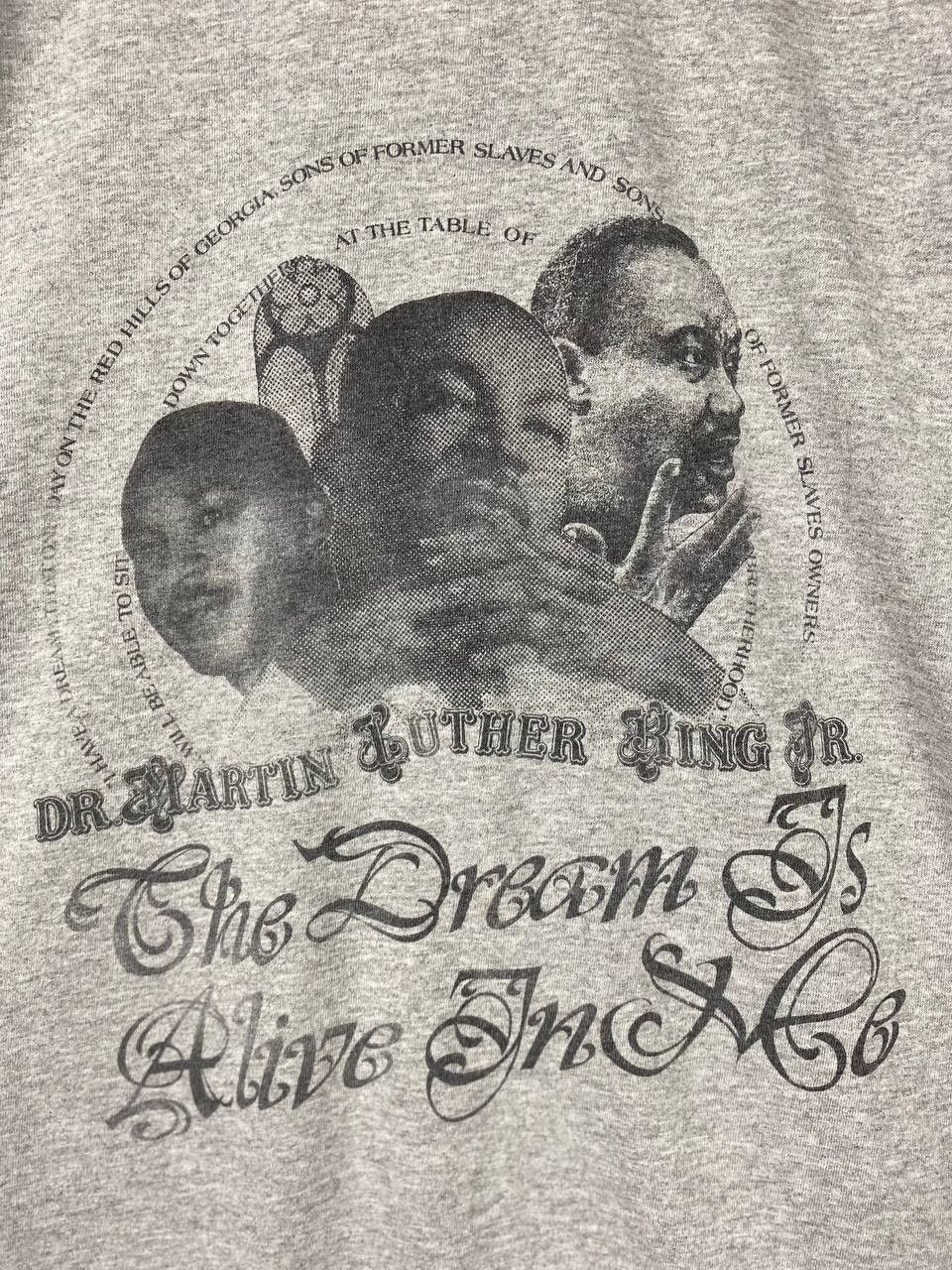 Rap Tees vintage martin luther king ringer tee nice design Size US L / EU 52-54 / 3 - 7 Thumbnail