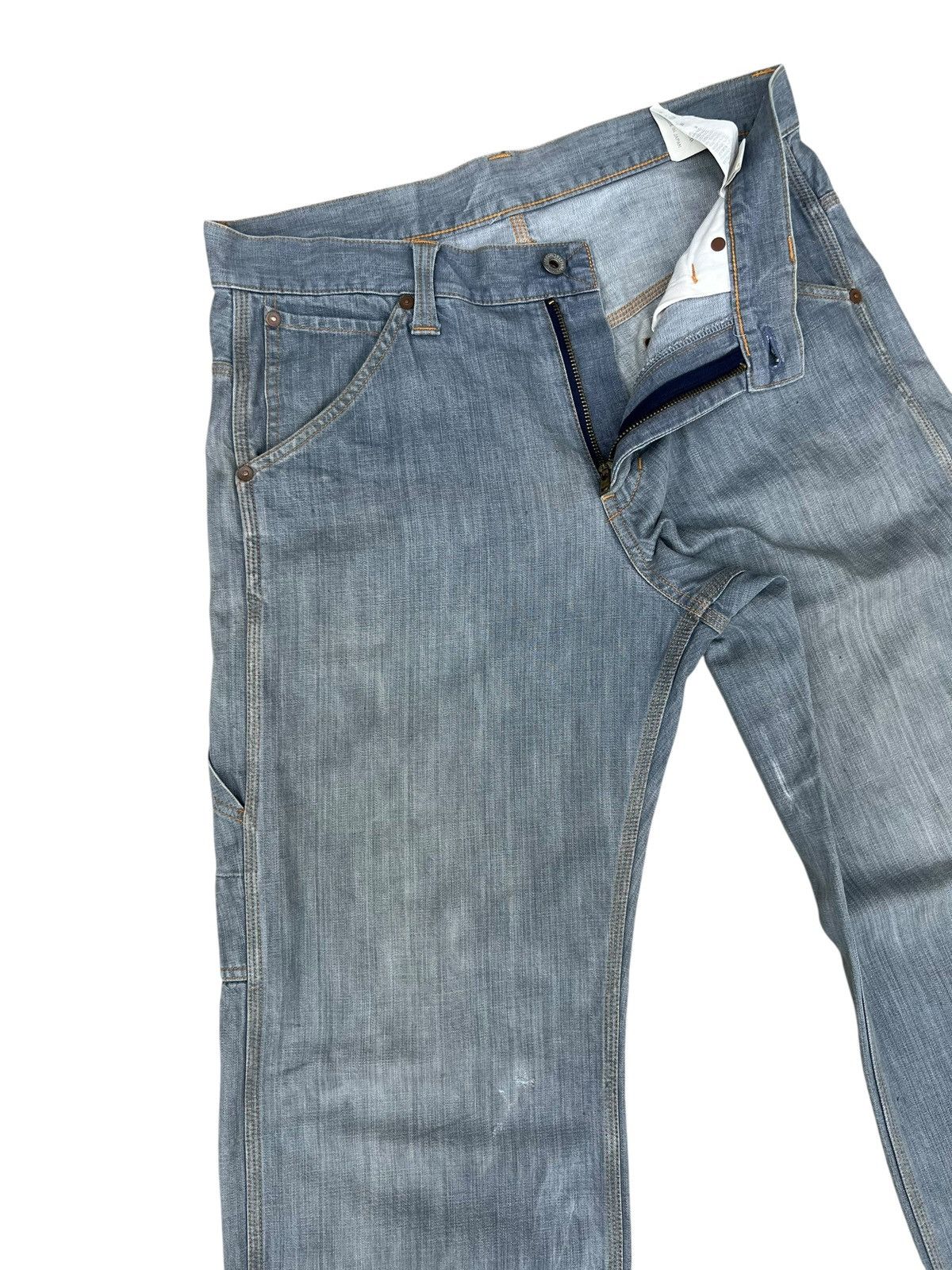 Stevenson Overall Co. Stevenson Overall Japan Distress Mud Denim Workwear Jeans Size US 32 / EU 48 - 5 Thumbnail