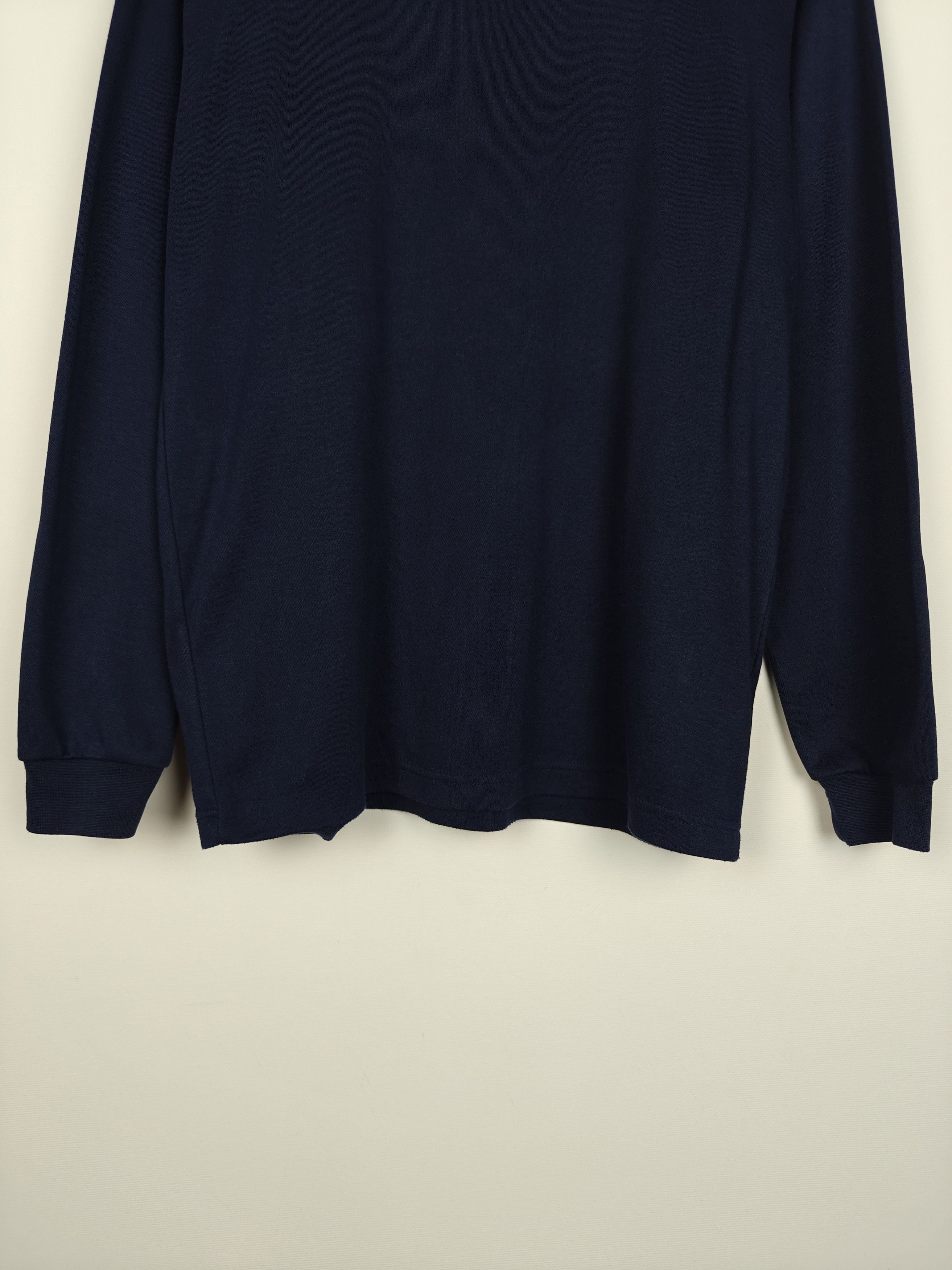 Adidas Adidas VTG Sweatshirt Pullover Neck Logo Blue size M Size US M / EU 48-50 / 2 - 3 Thumbnail