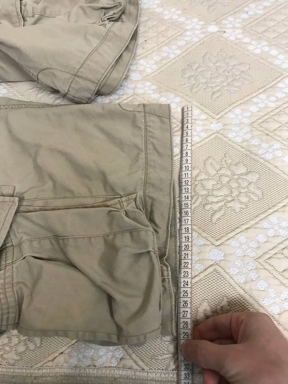 Polo Ralph Lauren 🔥 Polo Ralph Lauren Cargo Shorts Vintage Pockets Y2K Chief Size US 32 / EU 48 - 12 Thumbnail