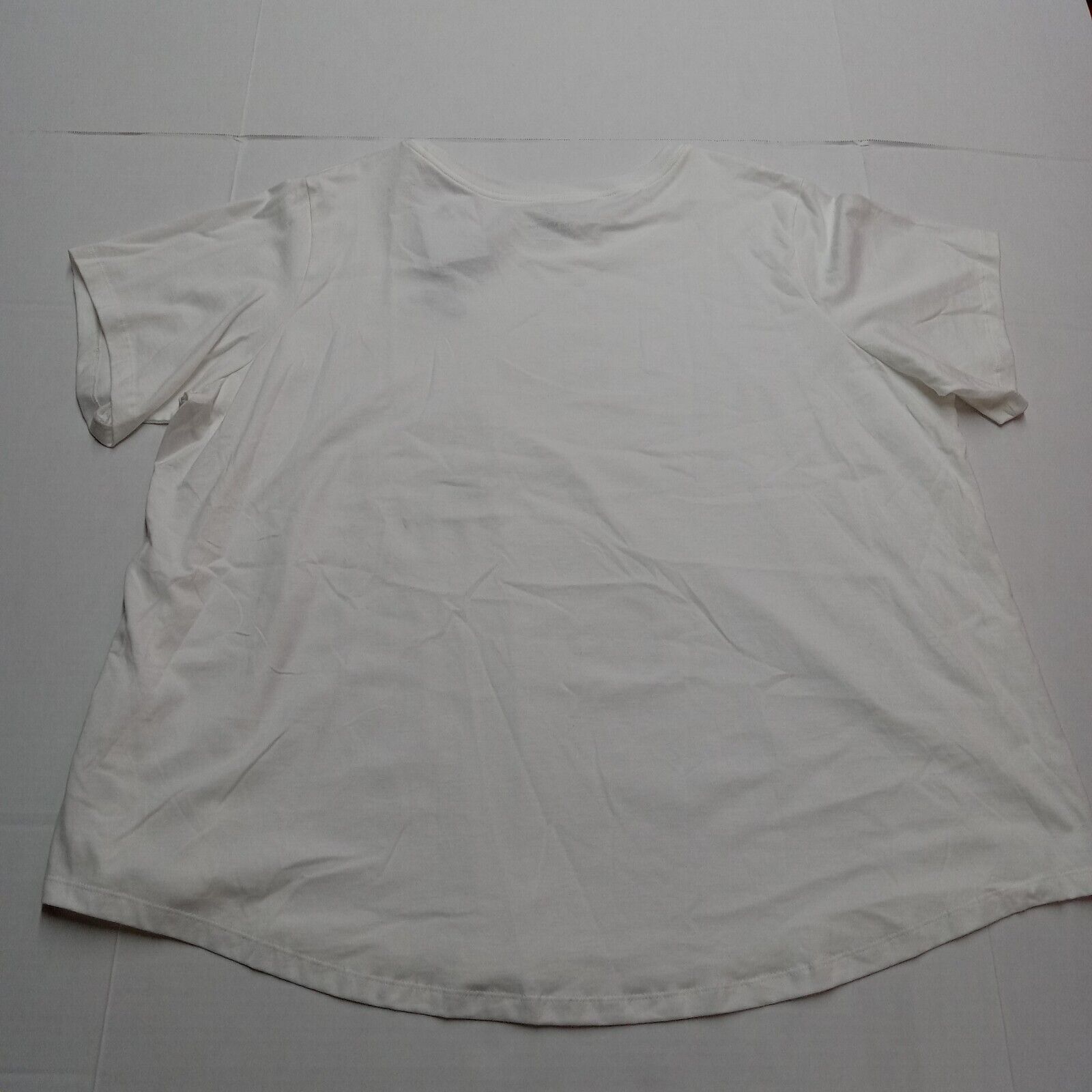 Nike Nike Women's Sportswear T-Shirt Women's 3X Plus Size White Size 3XL / US 20-22 - 9 Thumbnail
