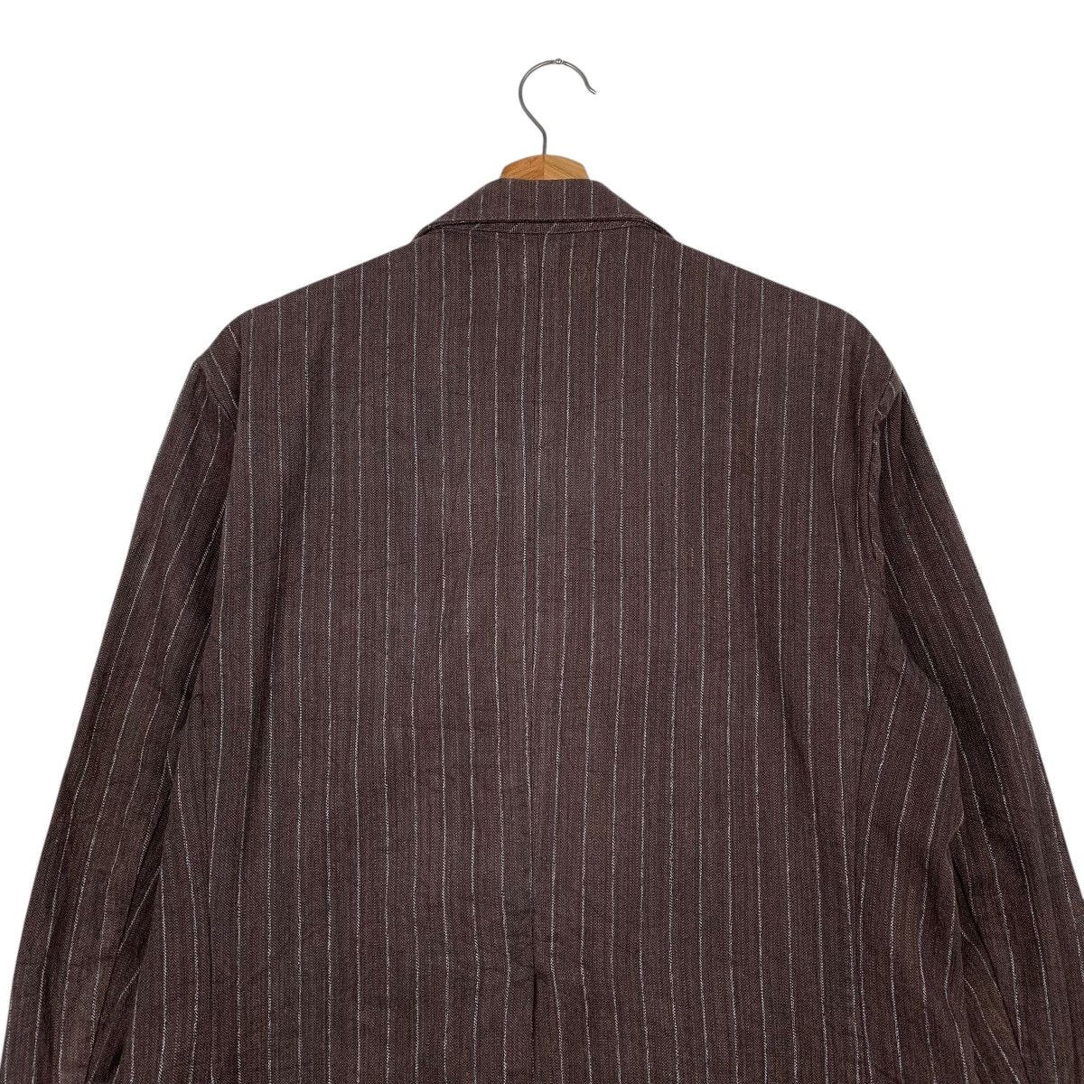 Japanese Brand Japanese Brand Modern Stripe Casual Jacket Size US M / EU 48-50 / 2 - 8 Thumbnail
