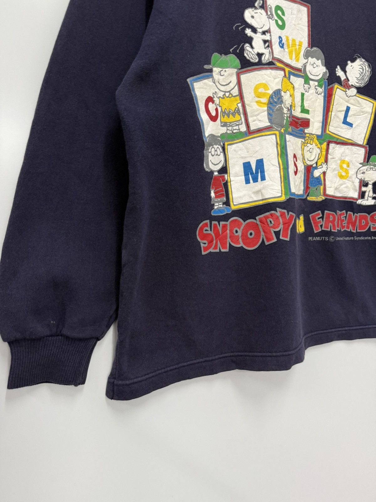 Peanuts × Vintage 🔥 Vintage 90's Japan Peanuts Woodstock Roundneck sweatshirt Size US M / EU 48-50 / 2 - 3 Thumbnail