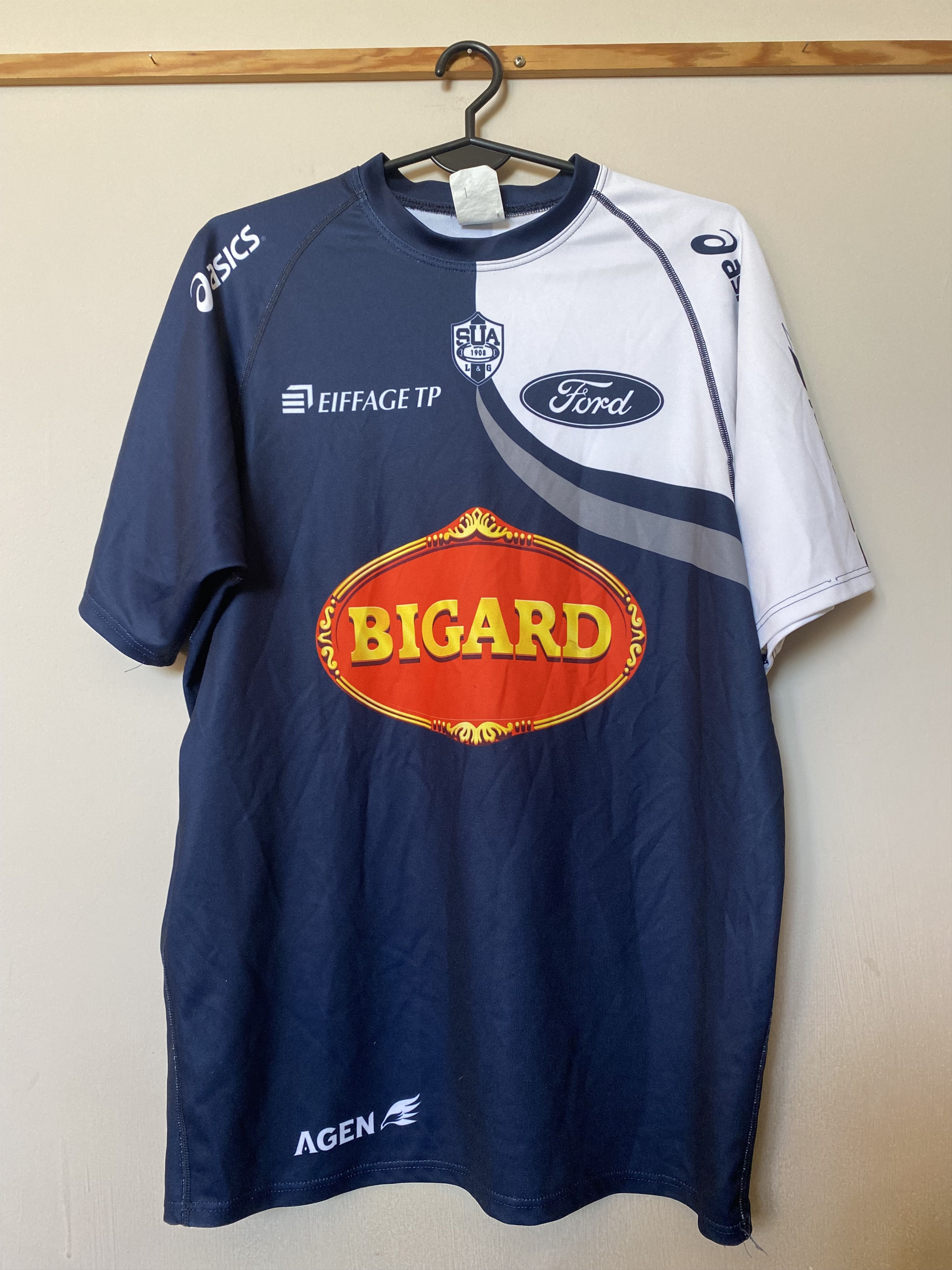Asics Vintage Rugby - SUA AGEN- XXL - Asics - UNIQUE Size US XXL / EU 58 / 5 - 1 Thumbnail