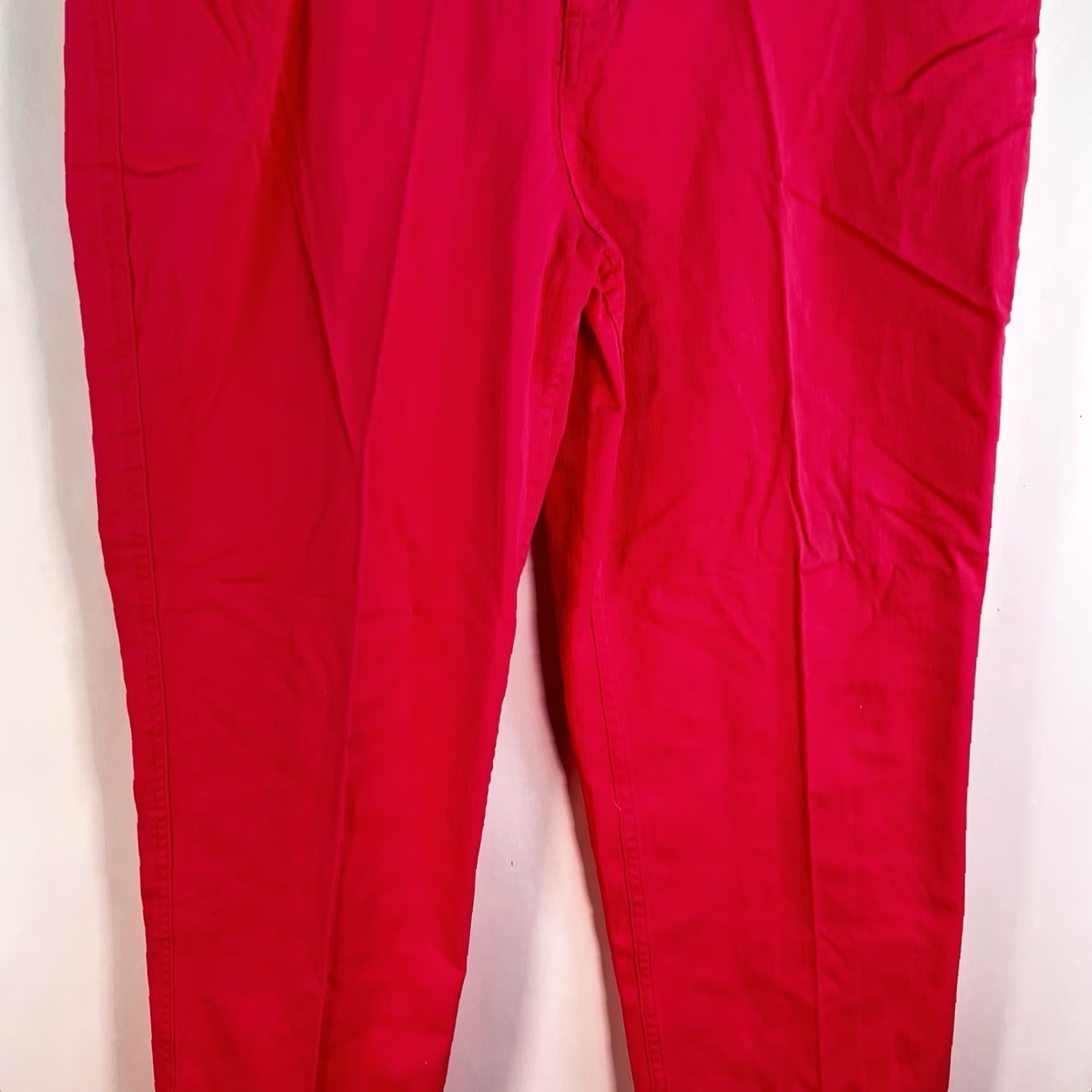 Cherokee VINTAGE Cherokee Jeans Womens 18 Pink 36X31 Straight Stretch 5-Pocket Logo Zipper Button VTG Y2K Denim Shapewear? Size 40" / US 18 - 3 Thumbnail