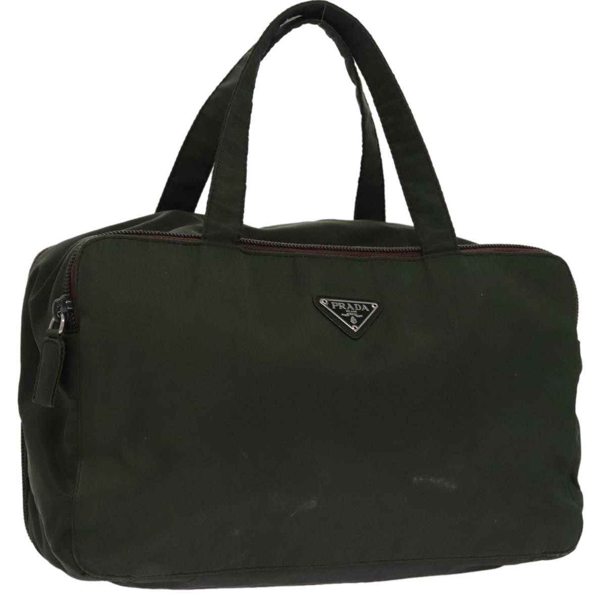 Prada PRADA Hand Bag Nylon Green Size ONE SIZE - 1 Thumbnail