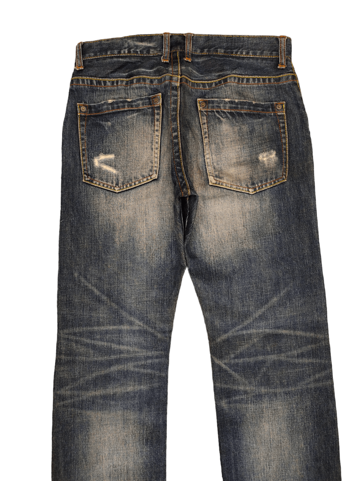 Kapital Vintage Y2k Takeo Kikuchi Repaired Jeans Undercover Style Size US 32 / EU 48 - 13 Thumbnail
