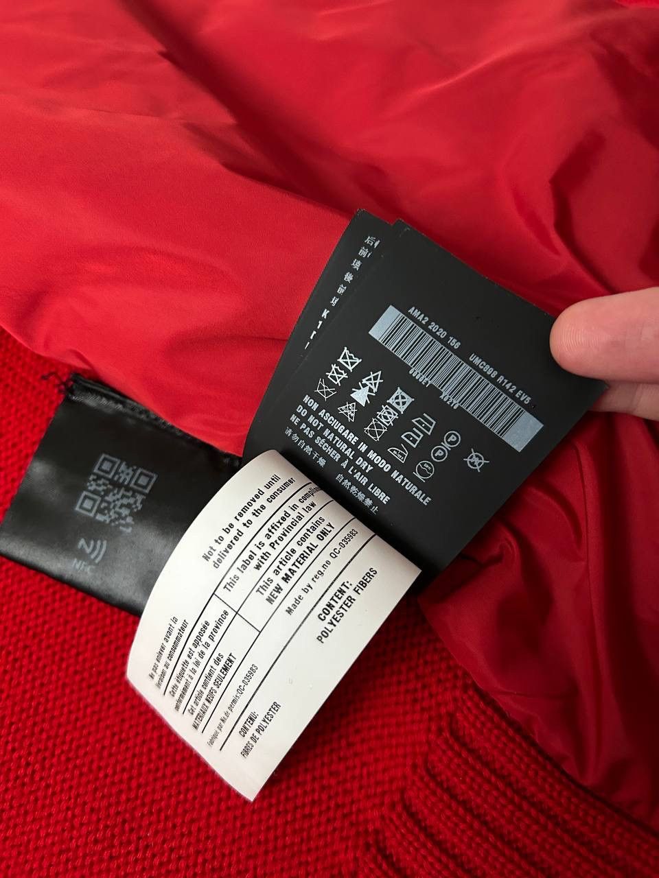 Prada Legendary Prada Milano Quilted Wool Knit Zip Red Jacket Size US M / EU 48-50 / 2 - 10 Thumbnail