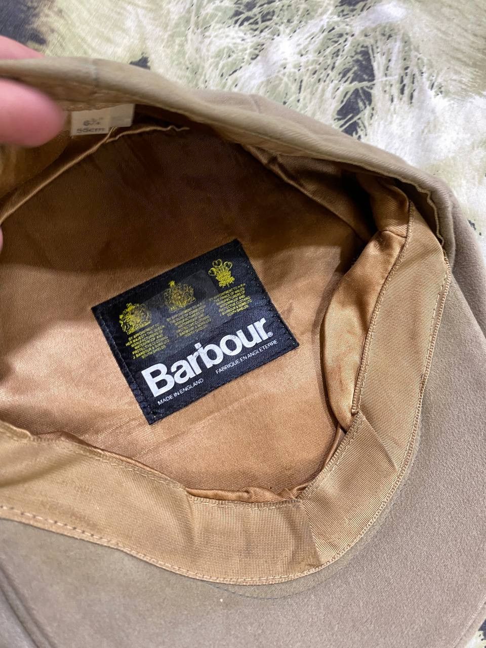Barbour Hats Vintage beige Cap Barbour Y2K streetwear Size ONE SIZE - 2 Thumbnail