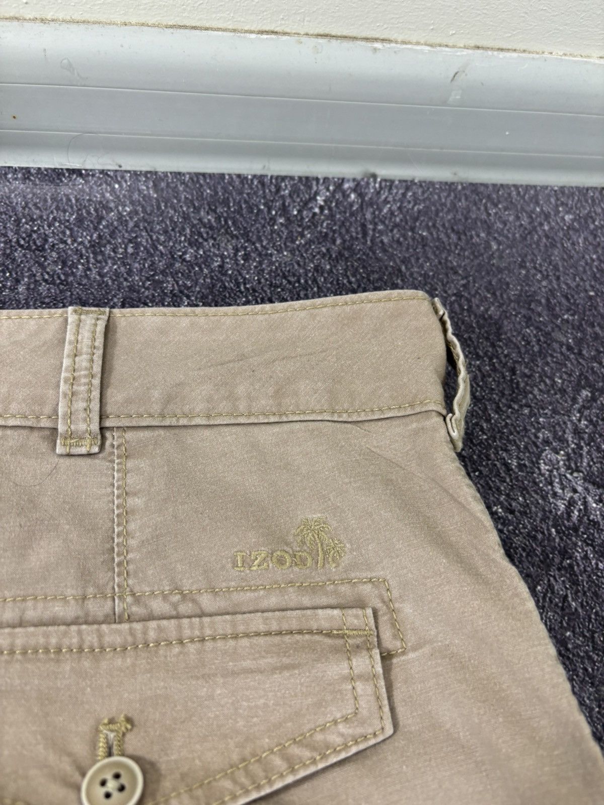 Izod IZOD Saltwater Y2K Utility Military Style Hype Cargo Shorts Size US 38 / EU 54 - 15 Thumbnail