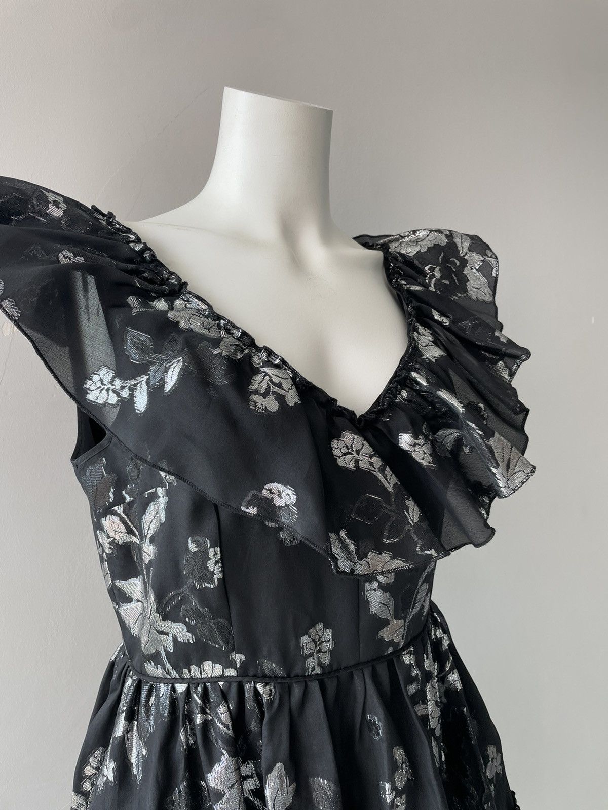 Vintage Machka silk dress Size M / US 6-8 / IT 42-44 - 19 Thumbnail