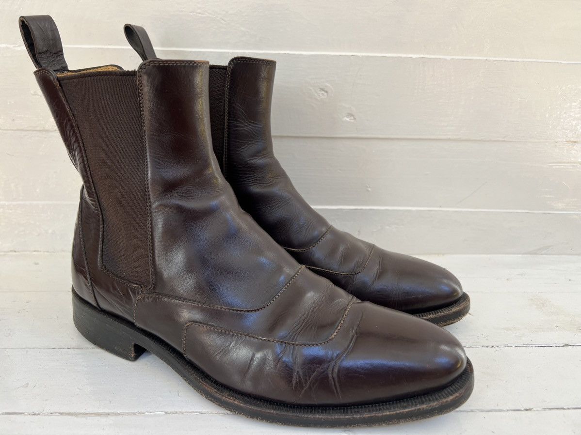 Gucci Gucci Men Brown Leather Boots Size 39.5 E |US 6.5| UK 5.5 Size US 6.5 / EU 39-40 - 3 Thumbnail
