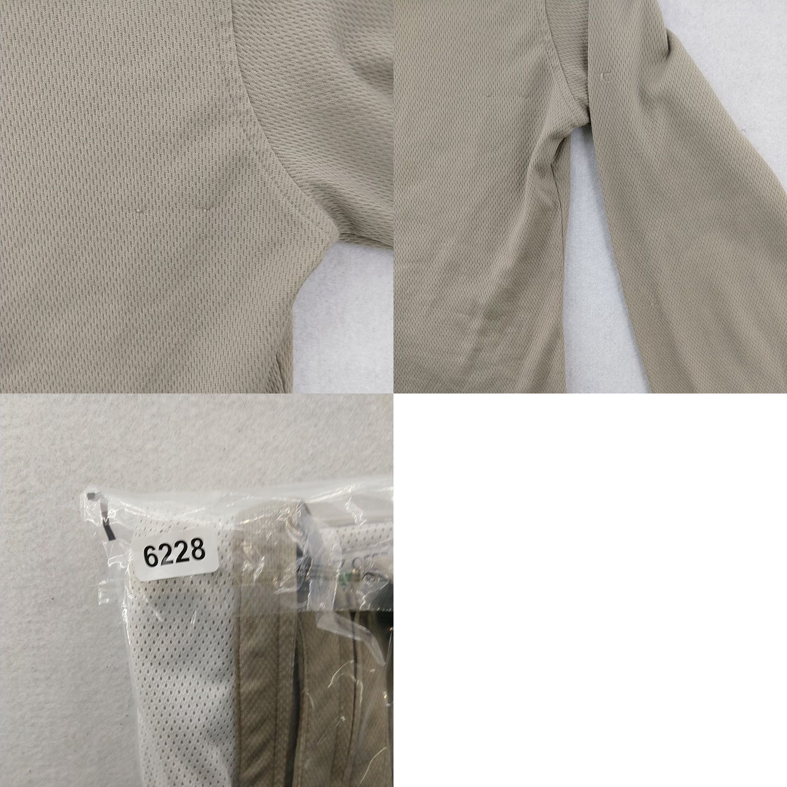ExOfficio ExOfficio Buzz Off Long Sleeve Zip Front Hiking Shirt Women's XS Gray Thumbholes Size XS / US 0-2 / IT 36-38 - 9 Thumbnail