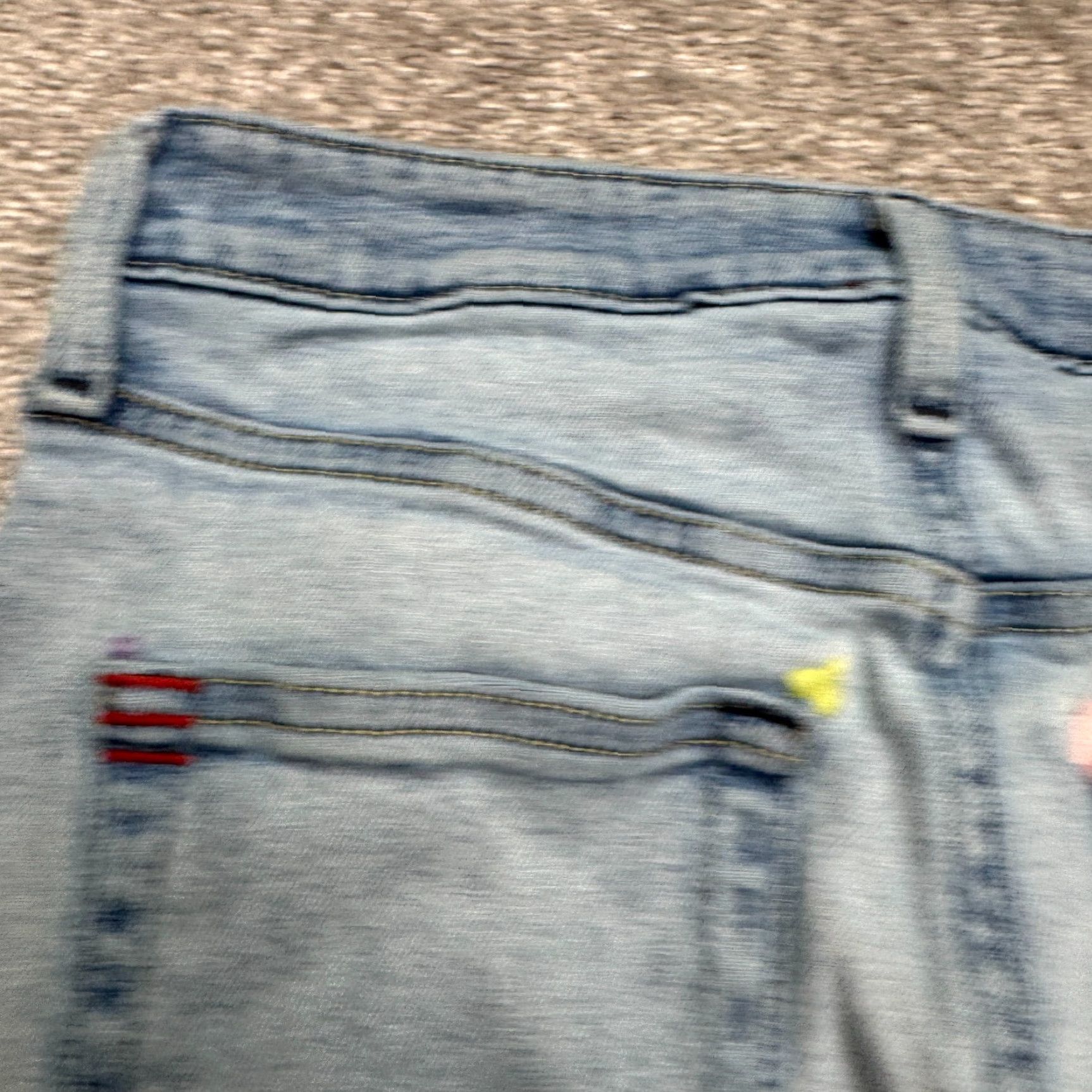 Bdg VINTAGE BDG Streetwear Women's Cropped Flare Jeans High Rise Light Wash 28x24 Size 27" / US 4 / IT 40 - 6 Thumbnail
