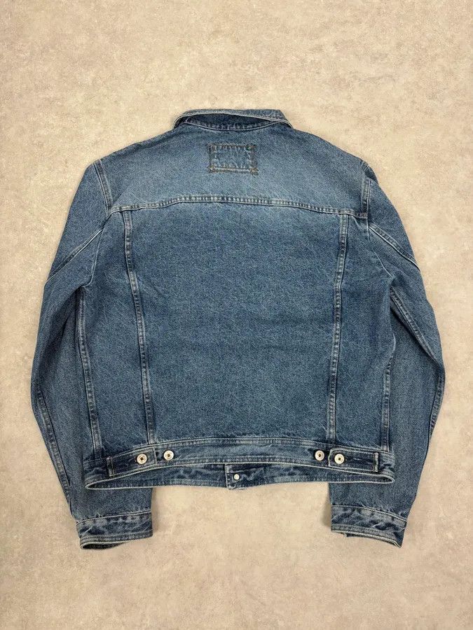 Marithe + Francois Girbaud 1990s Marithé + François Girbaud Blue Structured Denim Jacket Size US M / EU 48-50 / 2 - 6 Thumbnail