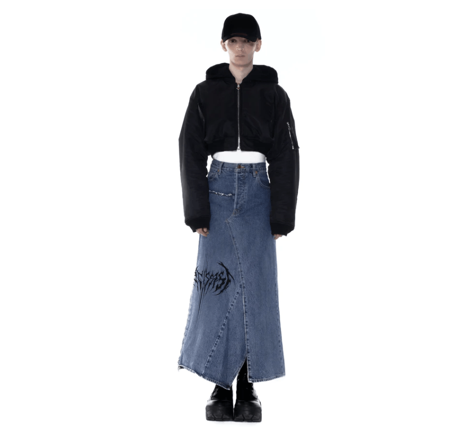 Playboi Carti OPIUM NARCISSIST CROPPED BOMBER JACKET Size US S / EU 44-46 / 1 - 4 Thumbnail