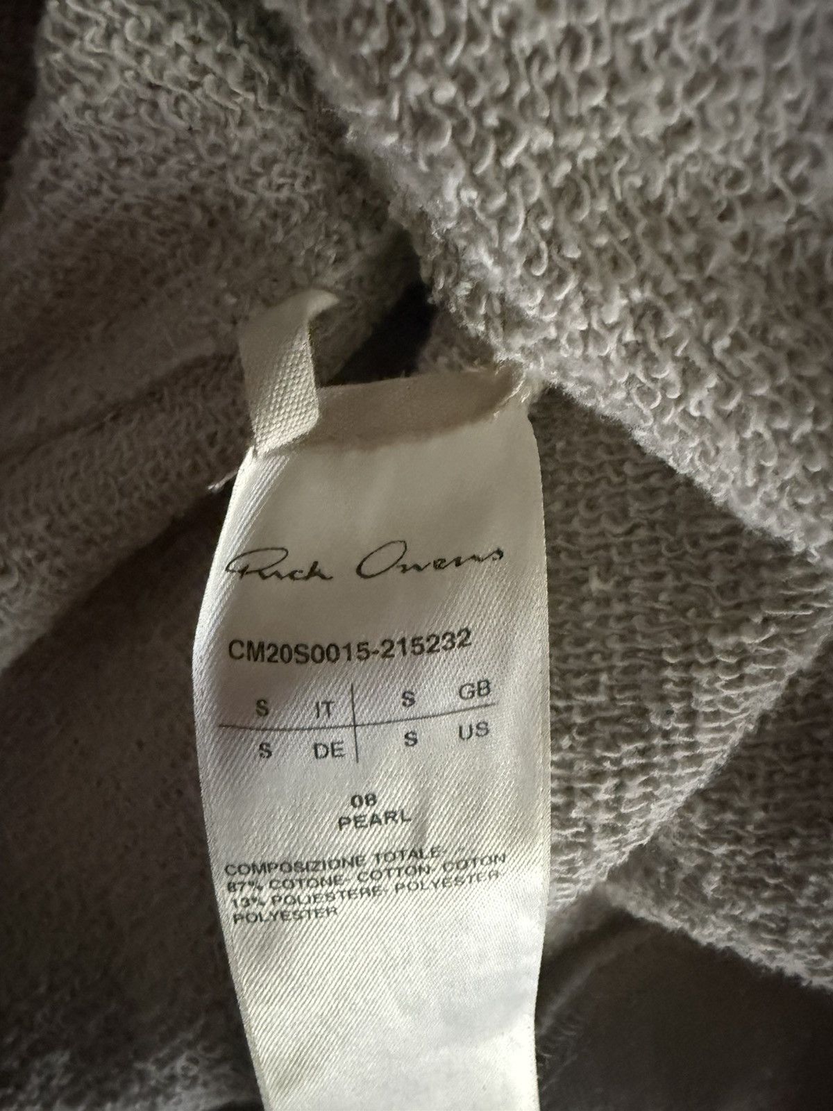 Rick Owens × Rick Owens Drkshdw Rick Owens x Champion Hoodie Size US S / EU 44-46 / 1 - 4 Thumbnail