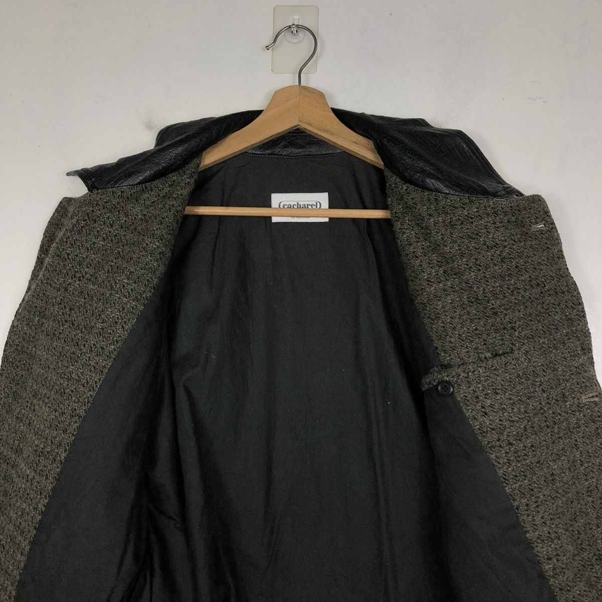 Japanese Brand 📌VINTAGE CROPPED BIKER BOMBER JACKET CACHAREL ISSEY MIYAKE Size US M / EU 48-50 / 2 - 15 Thumbnail