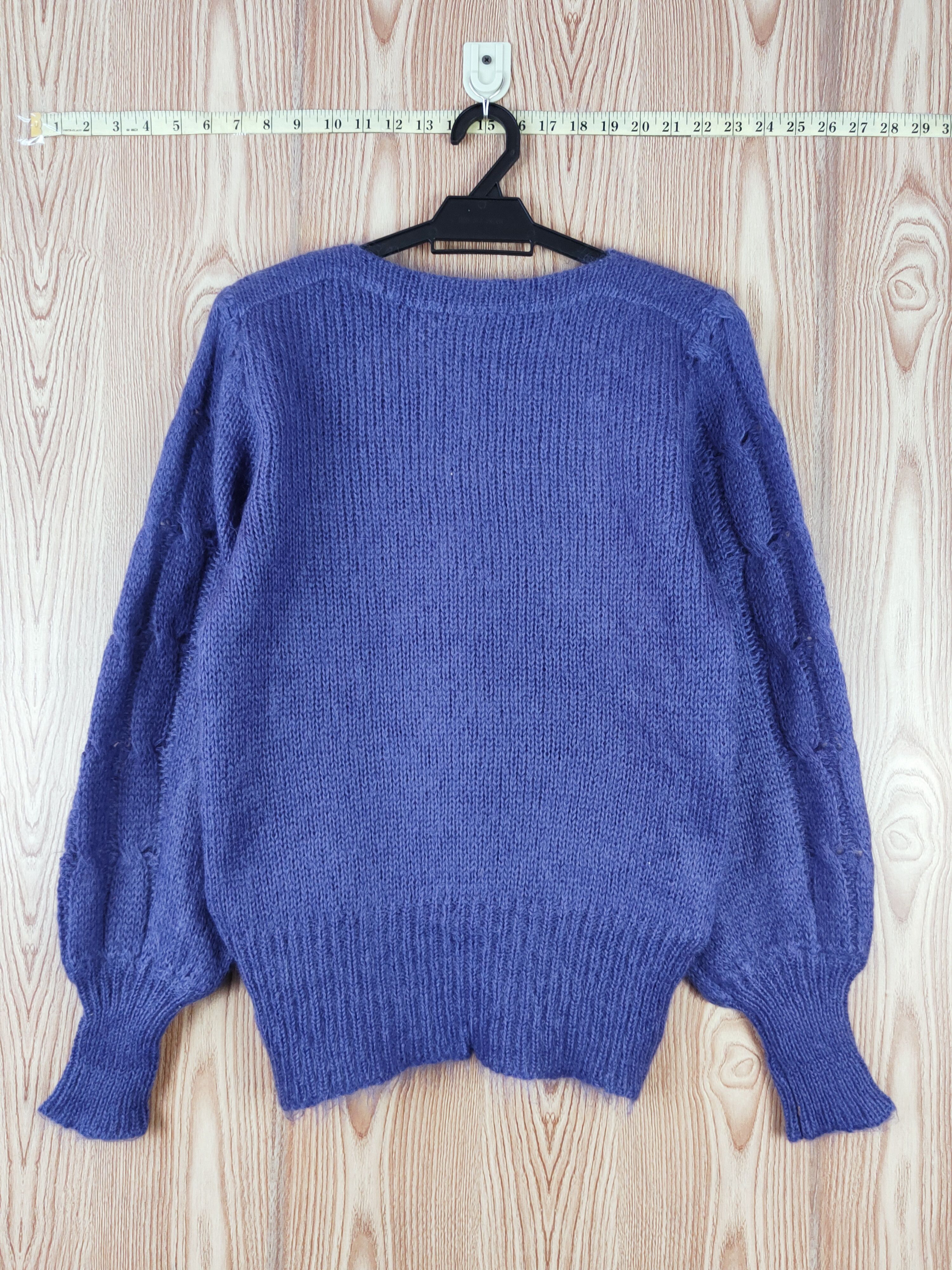 Japanese Brand Clibon Purple Knitwear Sweatshirts #W553 Size US M / EU 48-50 / 2 - 7 Thumbnail