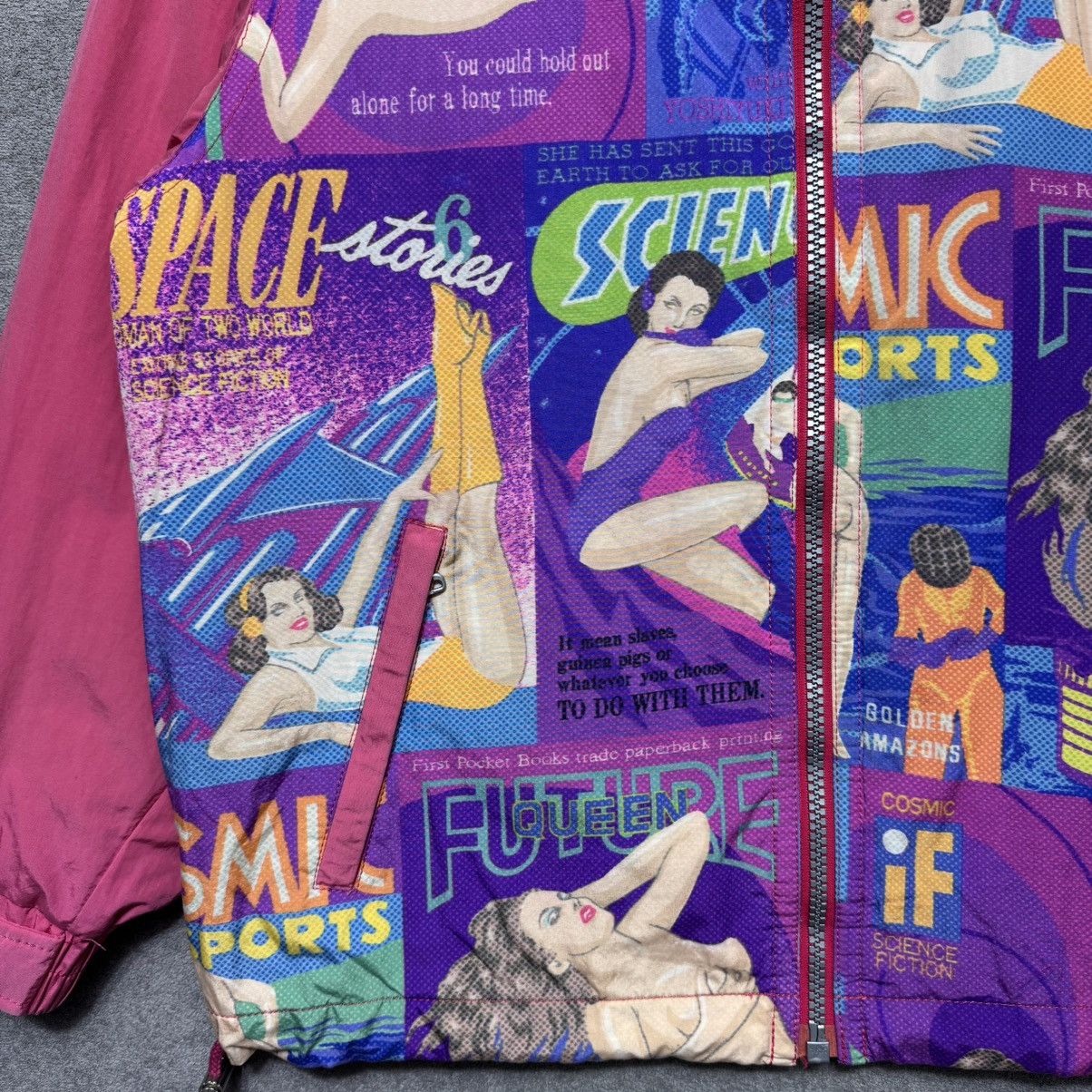 Goldwin 90s Ficce Uomo Yoshiyuki Konishi Cosmic Sci-Fi Jacket Size US S / EU 44-46 / 1 - 4 Thumbnail