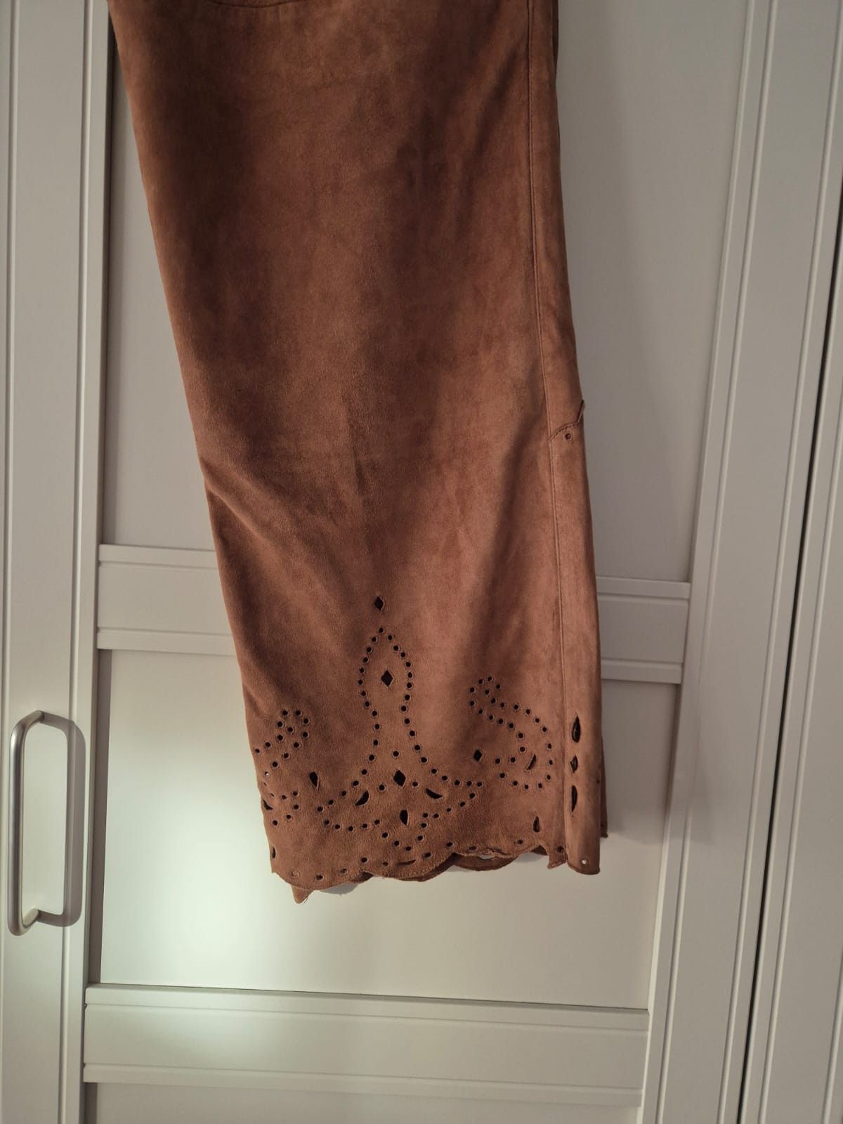 Iris von Arnim Iris Von Arnim Leather Pants Size 30" / US 8 / IT 44 - 7 Thumbnail