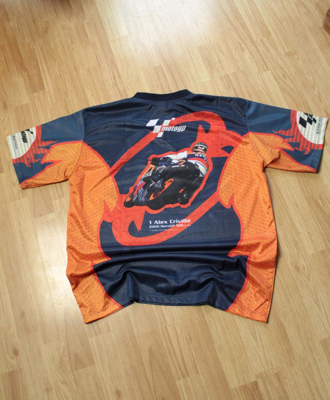 Honda 🔥 2000 MotoGP Honda Racing Alex Criville Jersey T Shirt Size US XL / EU 56 / 4 - 2 Thumbnail
